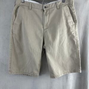 DC Men’s Chino Shorts Skate Baggy Khaki Size 32